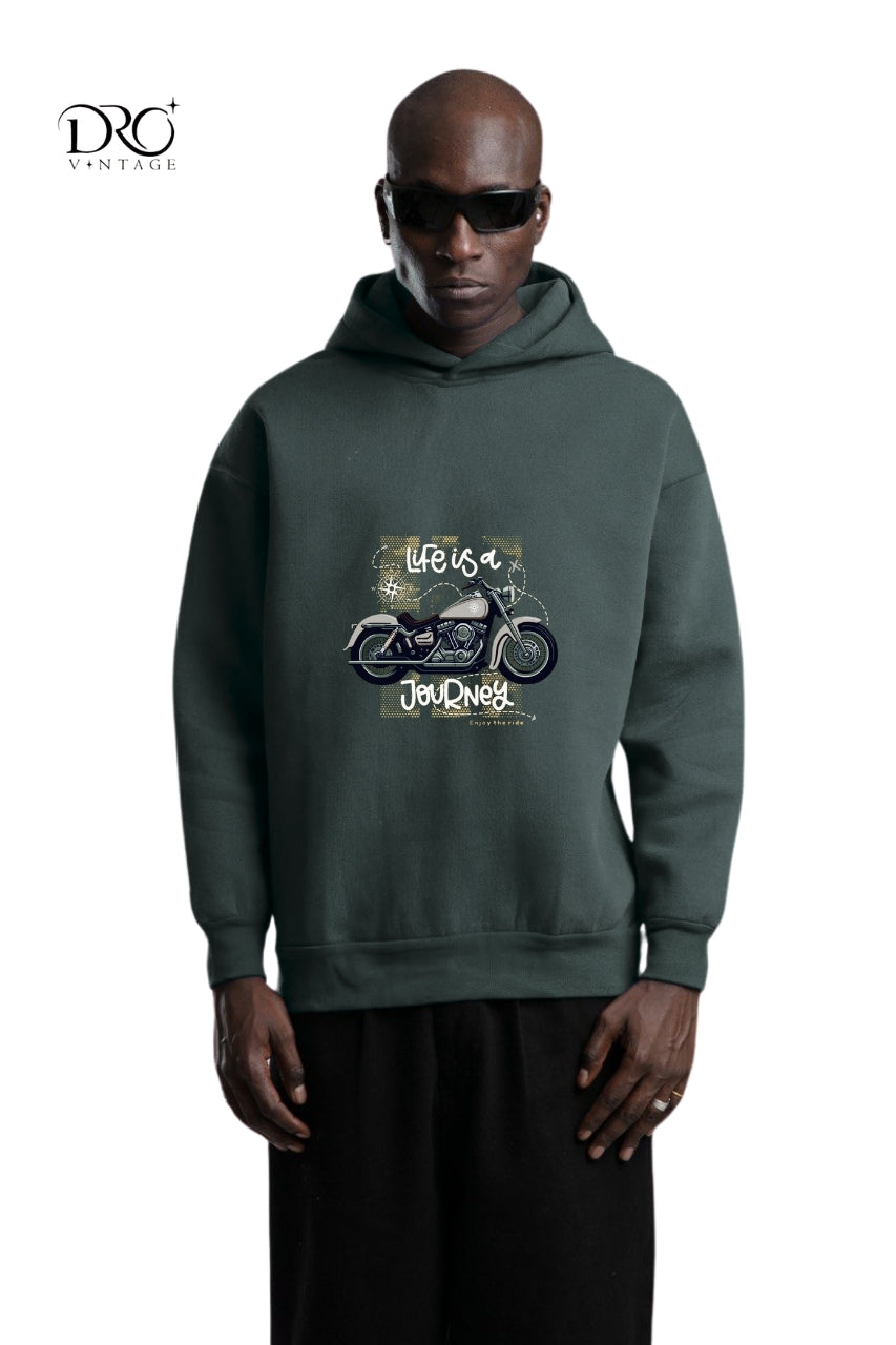 Dro Vintage Life is a Journey Hoodie